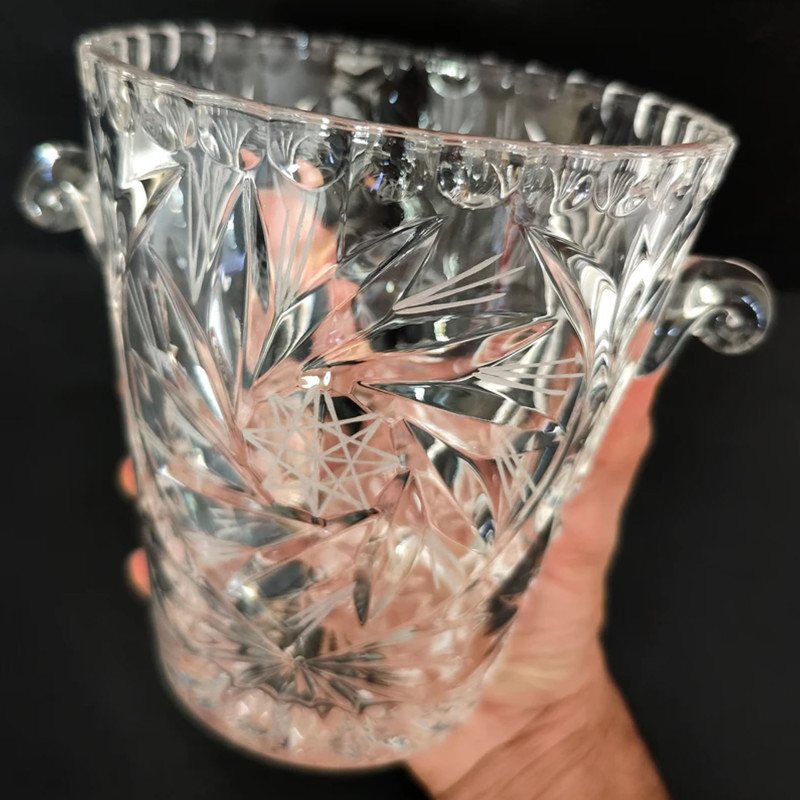 یخدان کریستال تراش دستی